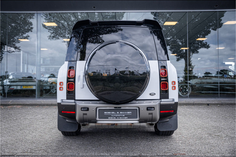 Land Rover Defender 130 3.0 P400 130 X-Dynamic SE 8-p ** Panodak ** Trekhaak ** Meridian ** Treeplanken ** URBAN ** Memory ** 23 inch ** Ventilatie