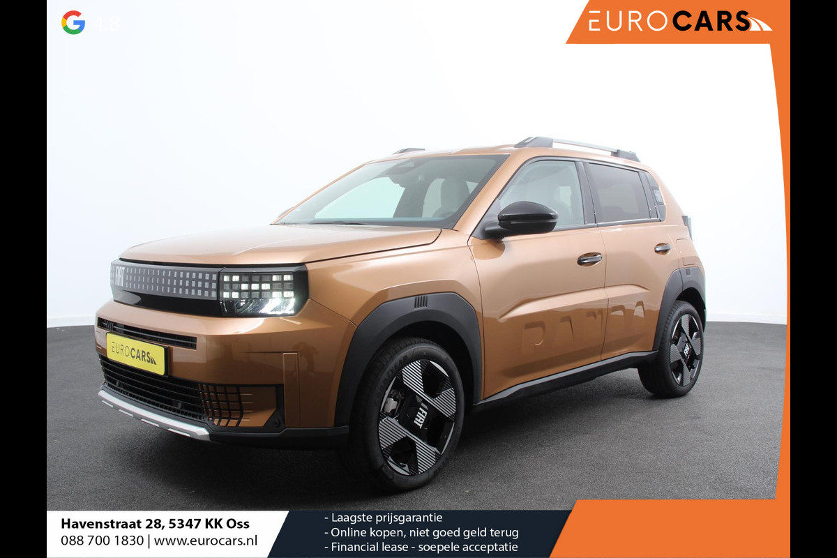 Fiat Grande Panda La Prima 7.4 kW 44 kWh Cruise control Cruise control Achteruitrijcamera Voorstoelen verwarmd Stuurverwarming Parkeersensoren Apple Carplay/ Android Auto