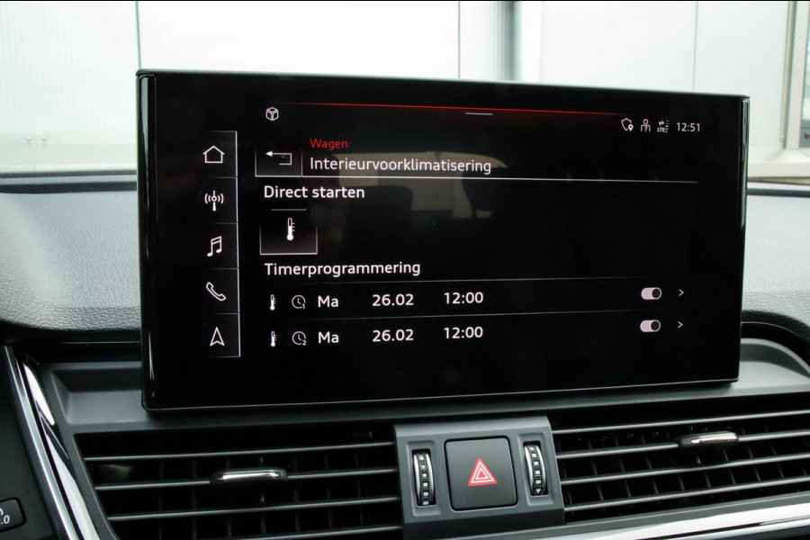 Audi Q5 50 TFSI e Quattro Competition Pro Line S S-Line 299pk Automaat! NIEUW MODEL|Luchtvering|Panoramadak|Virtual Cockpit|Matrix