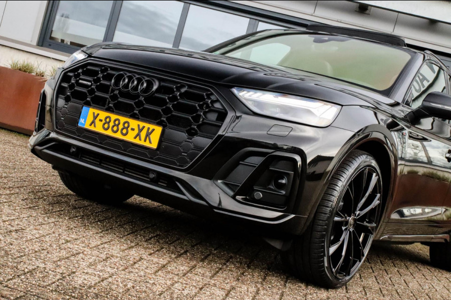 Audi Q5 50 TFSI e Quattro Competition Pro Line S S-Line 299pk Automaat! NIEUW MODEL|Luchtvering|Panoramadak|Virtual Cockpit|Matrix