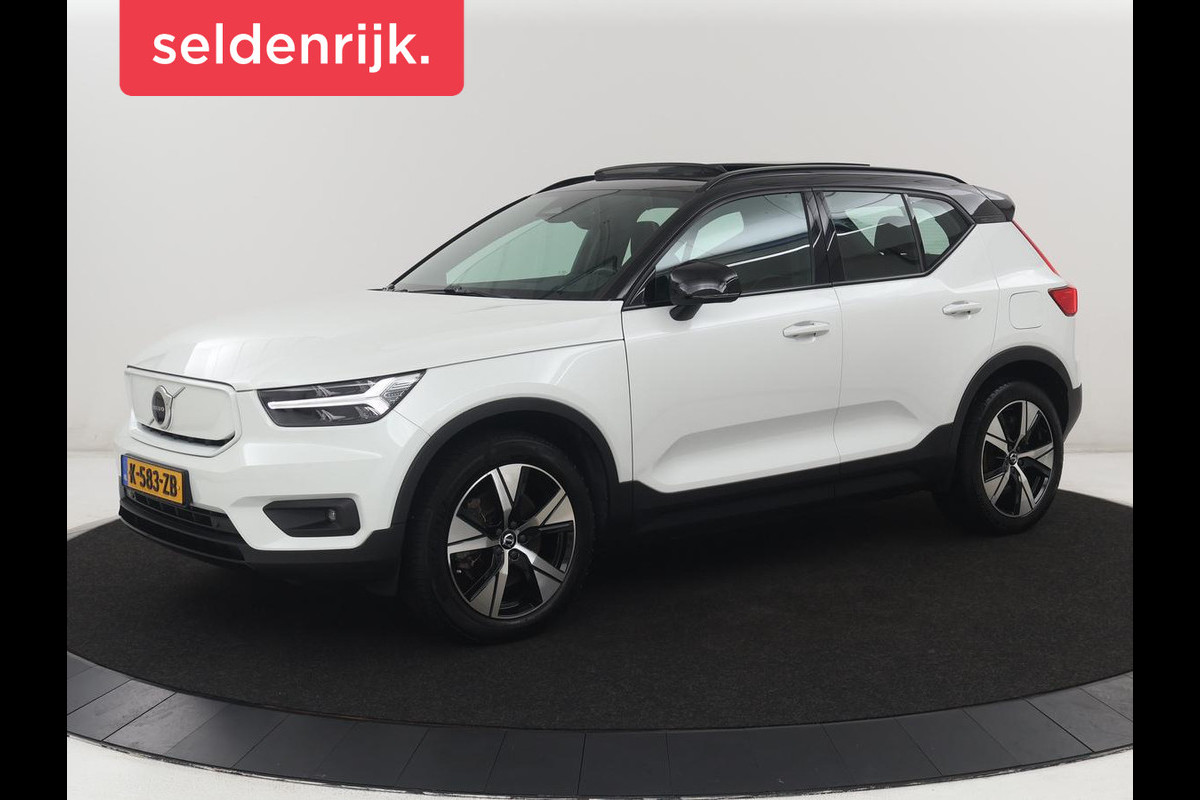 Volvo XC40 Recharge P8 AWD R-Design | SOH 97.1% | Trekhaak | Panoramadak | Leder/alcantara | Stuur/stoel verwarming | Park assit | Carplay |