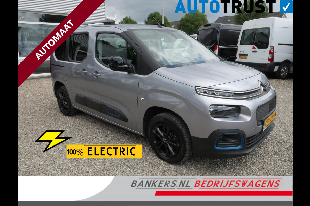 Citroën E-Berlingo Shine MPV 50 kWh SOH 93,5% Airco trekhaak