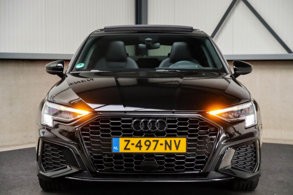 Audi A3 Sportback 40 TFSI e PHEV S Edition S-line 204pk S-Tronic! 1e|DLR|Panoramadak|Virtual Cockpit|Kuipstoelen|LED Matrix|Black