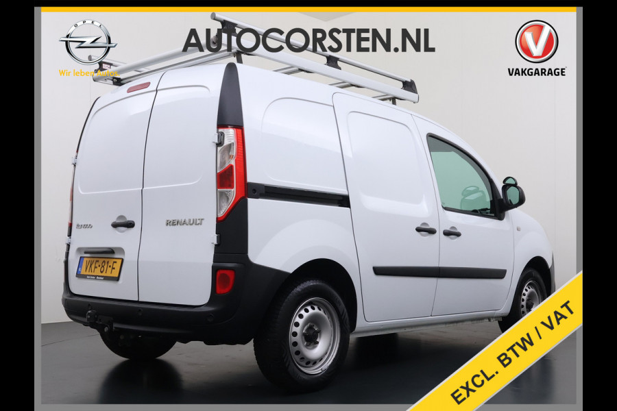 Renault Kangoo 1.5dCi 81PK Trekhaak Navi Euro 6 Imperiaal Airco Cruise Control Bluetooth Pdc Inbouwkasten Betonplex Vloer Wandbetimmering Schuifdeur 1e Eigenaar Origineel Nederlandse Auto