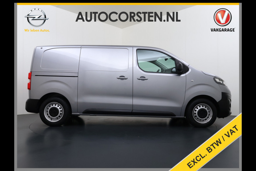Opel Vivaro-e 75kWh AUT. Navi 360°Camera L2H1 Airco Apple Carplay Android Auto Cruise Control Edition Regen-Lichtsensor Pdc SOH 89,6% Achterklep Schuifdeur Wandbetimmering DAB 1e Eigenaar Dealeronderhouden Origineel Nederlandse Auto