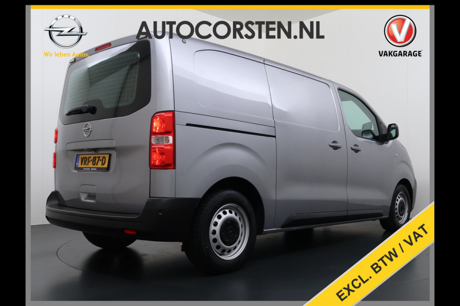 Opel Vivaro-e 75kWh AUT. Navi 360°Camera L2H1 Airco Apple Carplay Android Auto Cruise Control Edition Regen-Lichtsensor Pdc SOH 89,6% Achterklep Schuifdeur Wandbetimmering DAB 1e Eigenaar Dealeronderhouden Origineel Nederlandse Auto