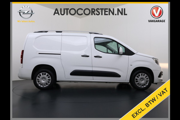 Opel Combo D 131PK L2H1 Navi Camera Trekhaak Euro 6 Dakrails Airco Cruise Control Pdc DAB Edition Schuifdeur Betonplex Vloer Wandbetimmering 1.5D 1.200KG Trekgewicht 1e Eigenaar Zeer compleet!