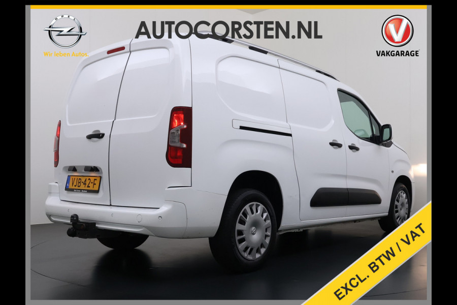 Opel Combo D 131PK L2H1 Navi Camera Trekhaak Euro 6 Dakrails Airco Cruise Control Pdc DAB Edition Schuifdeur Betonplex Vloer Wandbetimmering 1.5D 1.200KG Trekgewicht 1e Eigenaar Zeer compleet!