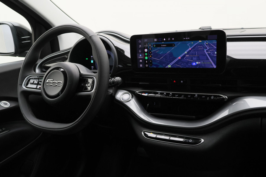 Fiat 500E Icon 42 kWh SOH 97%, Virtual Cockpit, Apple Carplay, Lane Assist, 16"