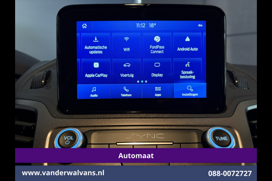 Ford Transit Connect 1.5 EcoBlue 100pk Automaat L2H1 Euro6 Airco | Camera | Cruisecontrol | 1390kg Trekhaak Parkeersensoren, Apple Carplay