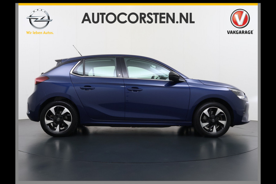 Opel CORSA-E 5Drs Elegance 50kWh Warmtepomp Navi Ecc Apple Carplay Android Auto Pdc Cruise Control SOH 90% Keyless Regen-Lichtsensor Lmv Led Isofix DAB Bluetooth Lane Assist 1e Eigenaar Origineel Nederlandse Auto