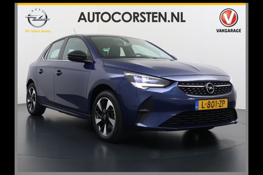 Opel CORSA-E 5Drs Elegance 50kWh Warmtepomp Navi Ecc Apple Carplay Android Auto Pdc Cruise Control SOH 90% Keyless Regen-Lichtsensor Lmv Led Isofix DAB Bluetooth Lane Assist 1e Eigenaar Origineel Nederlandse Auto