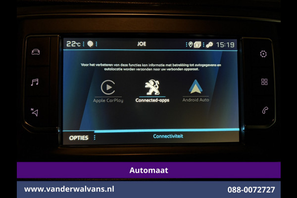 Peugeot Expert 2.0 BlueHDI 123pk Automaat L2H1 Euro6 Airco | Apple Carplay | Camera | Cruisecontrol | LM velgen Stoelverwarming, Android Auto, Parkeersensoren, Sidebars, Bijrijdersbank