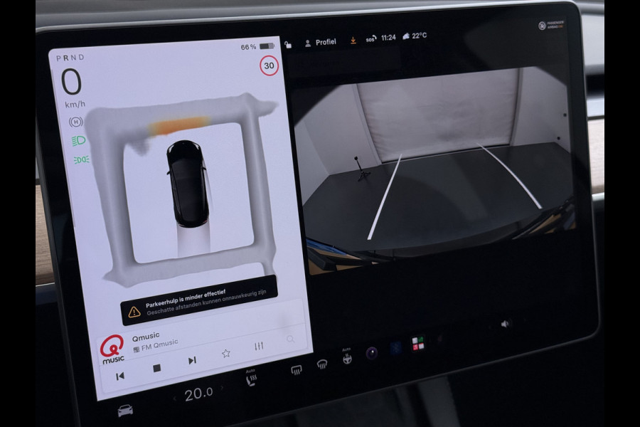 Tesla Model 3 Standard RWD Plus 60kWh Warmtepomp LFP-Accu SOH 93% AMD Ryzen™ ­Stuur+Stoelverwarming Navi Camera's Leder Adap.Cruise Elek.Achte Premium Luidsprekers Lmv 19" Led Panoramadak Google Maps® Elek.Stoelen+Memory 1e Eigenaar Origineel Nederlandse Auto