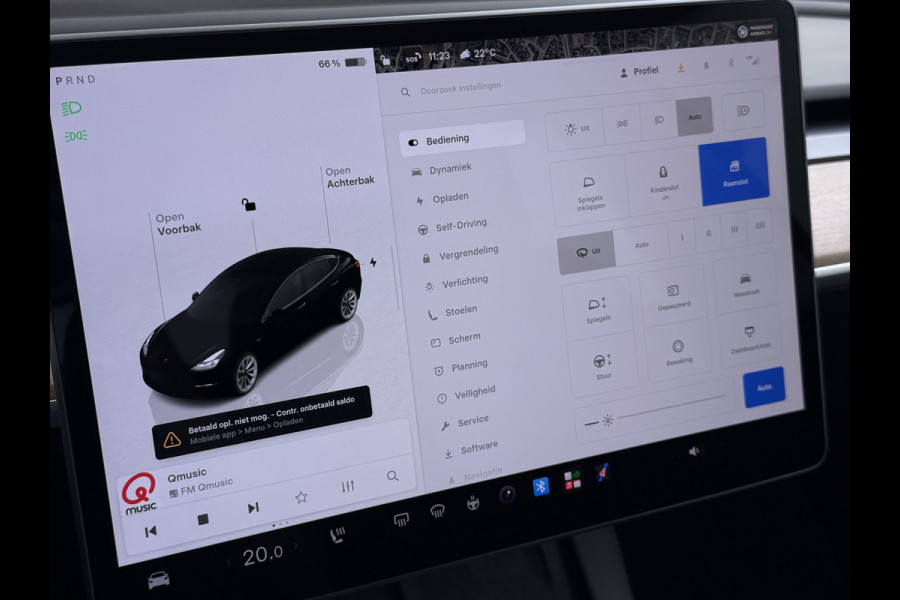 Tesla Model 3 Standard RWD Plus 60kWh Warmtepomp LFP-Accu SOH 93% AMD Ryzen™ ­Stuur+Stoelverwarming Navi Camera's Leder Adap.Cruise Elek.Achte Premium Luidsprekers Lmv 19" Led Panoramadak Google Maps® Elek.Stoelen+Memory 1e Eigenaar Origineel Nederlandse Auto