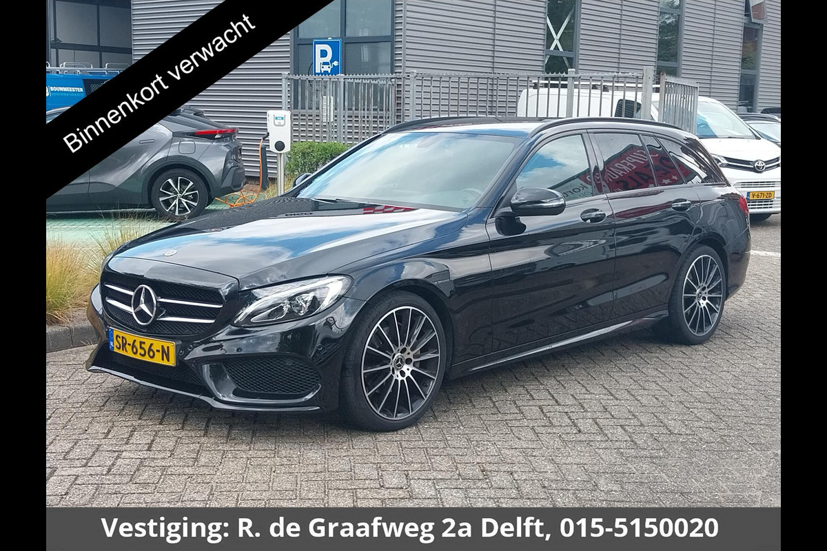 Mercedes-Benz C-Klasse Estate 180 Sport Edition | Burmester Audio | Navigatie | Camera | Half Leder |