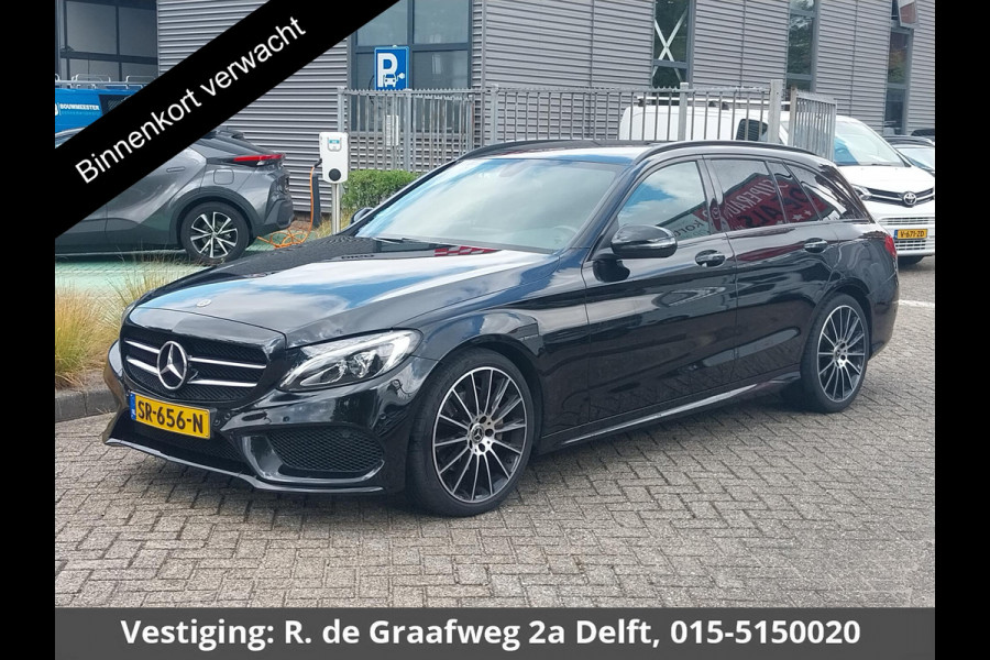Mercedes-Benz C-Klasse Estate 180 Sport Edition | Burmester Audio | Navigatie | Camera | Half Leder |
