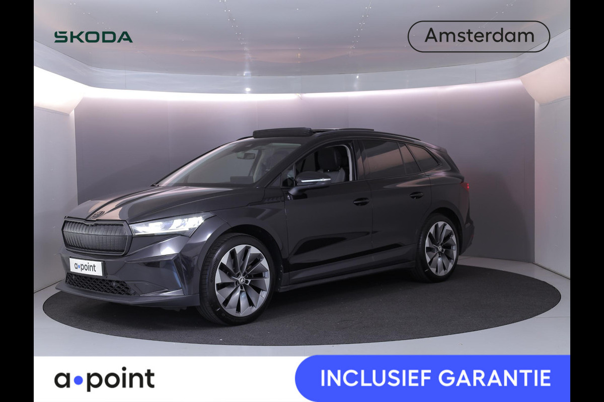 Škoda ENYAQ iV 60 180 pk | Navigatie | Warmtepomp | Panoramadak | Parkeersensoren achter | Climate pakket | Apple Carplay/Android Auto |