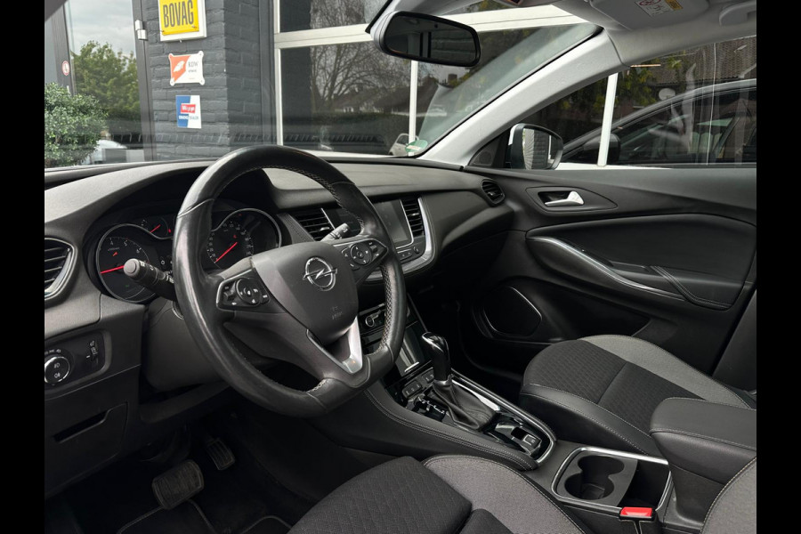 Opel Grandland X 1.2 Turbo Elegance, Automaat, Bluetooth, CarPlay, Camera, Cruise, Trekhaak, Lane, Navi, PDC, NAP