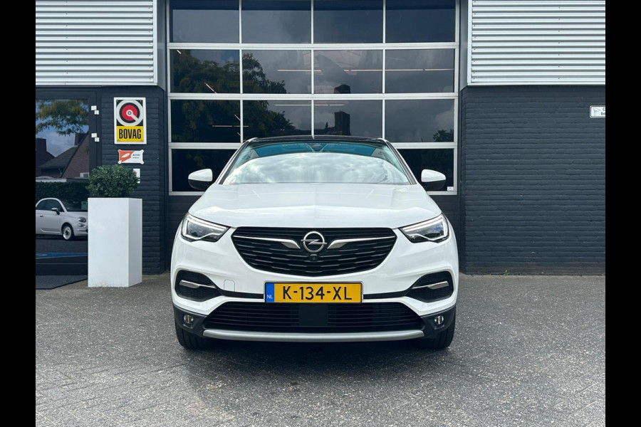 Opel Grandland X 1.2 Turbo Elegance, Automaat, Bluetooth, CarPlay, Camera, Cruise, Trekhaak, Lane, Navi, PDC, NAP