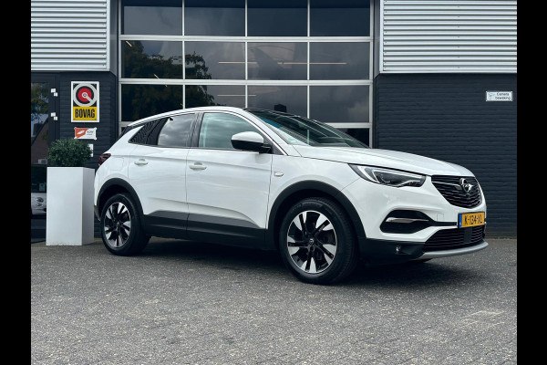 Opel Grandland X 1.2 Turbo Elegance, Automaat, Bluetooth, CarPlay, Camera, Cruise, Trekhaak, Lane, Navi, PDC, NAP