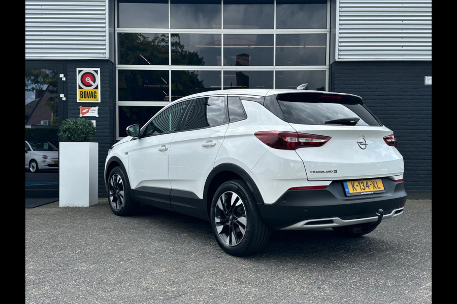 Opel Grandland X 1.2 Turbo Elegance, Automaat, Bluetooth, CarPlay, Camera, Cruise, Trekhaak, Lane, Navi, PDC, NAP