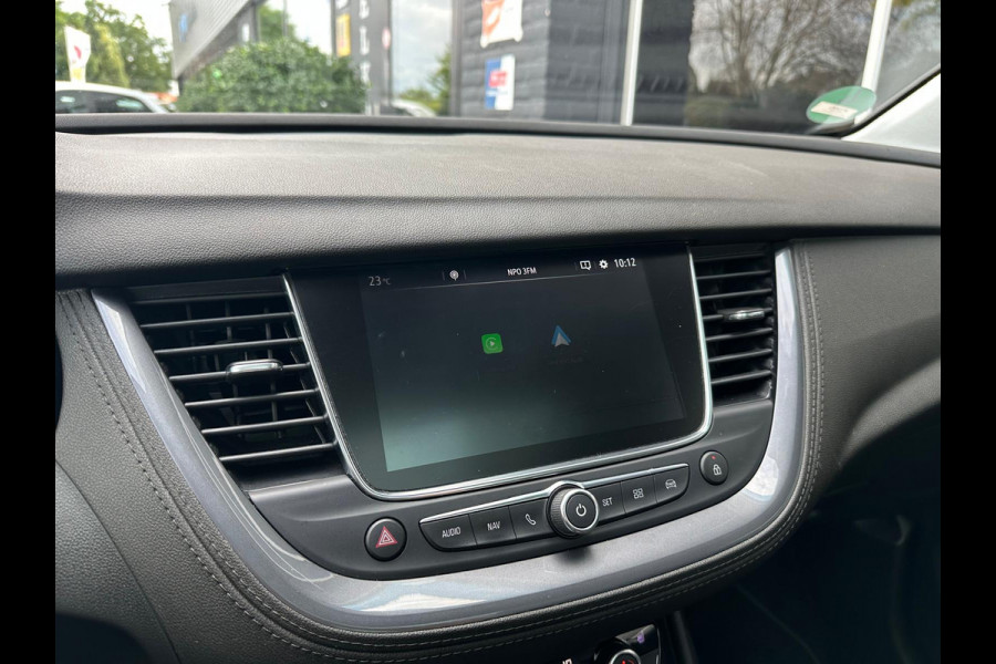 Opel Grandland X 1.2 Turbo Elegance, Automaat, Bluetooth, CarPlay, Camera, Cruise, Trekhaak, Lane, Navi, PDC, NAP