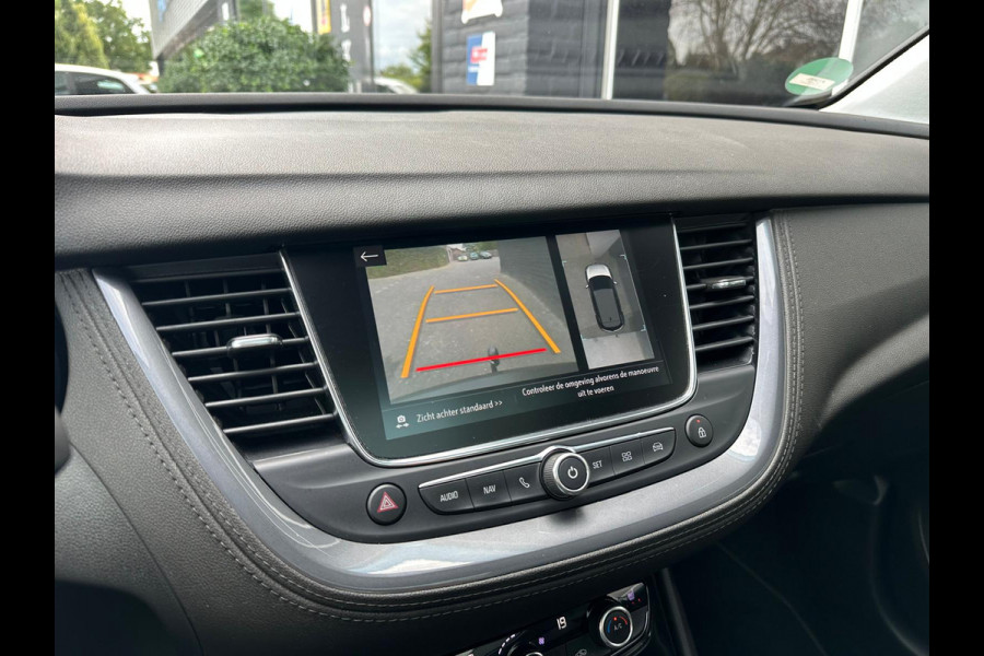 Opel Grandland X 1.2 Turbo Elegance, Automaat, Bluetooth, CarPlay, Camera, Cruise, Trekhaak, Lane, Navi, PDC, NAP