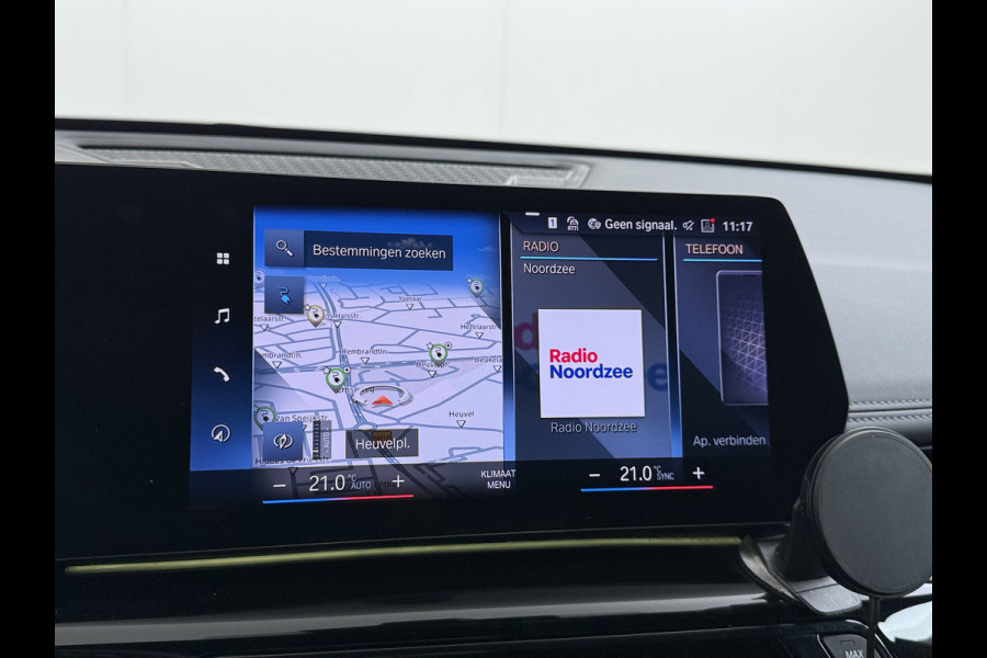 BMW iX1 xDrive30 313PK 4WD M-Pack Launch Edition SOH 100% Leder Harman/Kardon®-Audio Android Auto Apple Carplay Camera Adaptief onderste AWD Live Cockpit Plus Privacy Glas Led Elek.Achterklep Lmv 19" Isofix DAB Origineel Nederlandse Auto