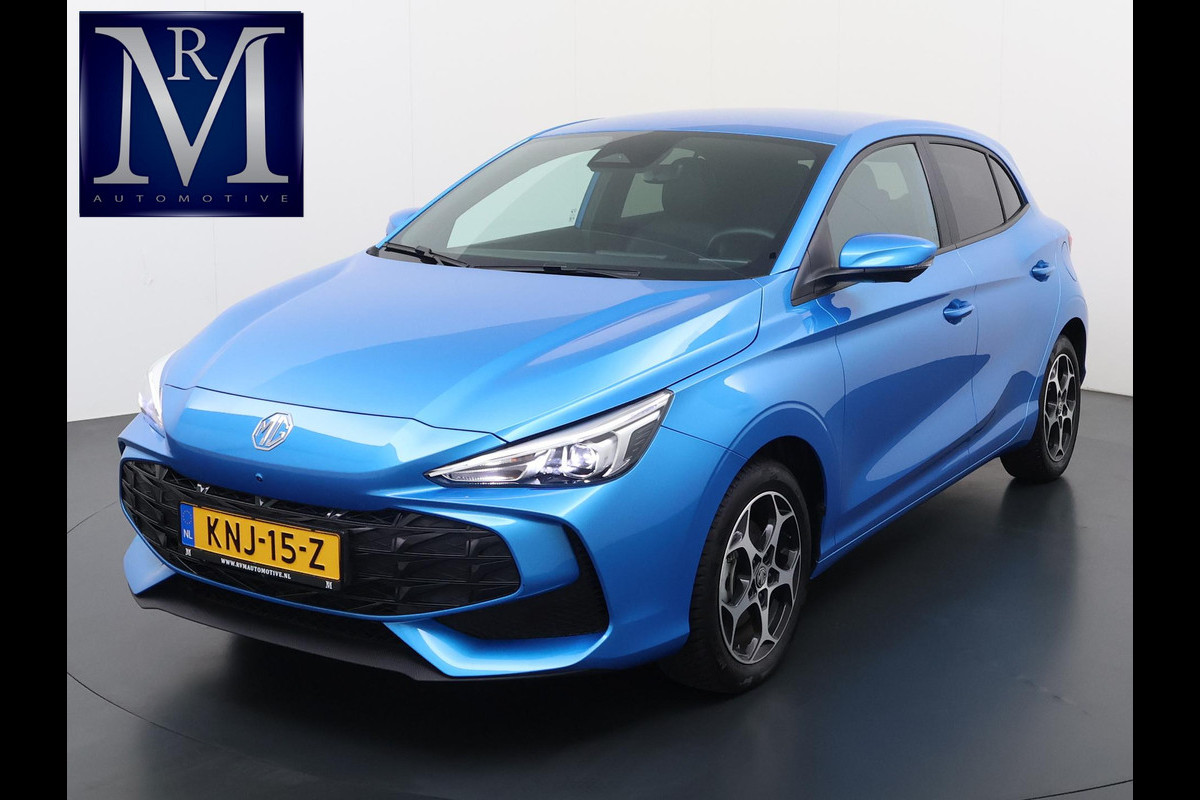 MG MG3 Hybrid+ 1.5 Hybrid+ Luxury | ONDERHOUD GEHAD BIJ DEALER, DIRECT LEVERBAAR | 7 JAAR MG FABRIEKS GARANTIE TM 02-2032 | STOEL + STUURVERWARMING | 360 CAMERA | ADAP. CRUISE | DODE HOEK | KEYLESS | APPLE CARPLAY |