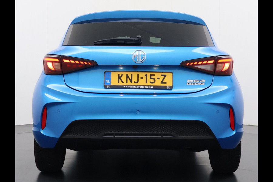 MG MG3 Hybrid+ 1.5 Hybrid+ Luxury | ONDERHOUD GEHAD BIJ DEALER, DIRECT LEVERBAAR | 7 JAAR MG FABRIEKS GARANTIE TM 02-2032 | STOEL + STUURVERWARMING | 360 CAMERA | ADAP. CRUISE | DODE HOEK | KEYLESS | APPLE CARPLAY |