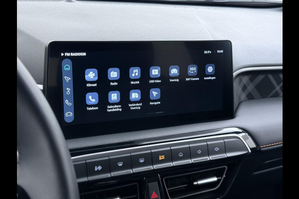 MG MG3 Hybrid+ 1.5 Hybrid+ Luxury | ONDERHOUD GEHAD BIJ DEALER, DIRECT LEVERBAAR | 7 JAAR MG FABRIEKS GARANTIE TM 02-2032 | STOEL + STUURVERWARMING | 360 CAMERA | ADAP. CRUISE | DODE HOEK | KEYLESS | APPLE CARPLAY |