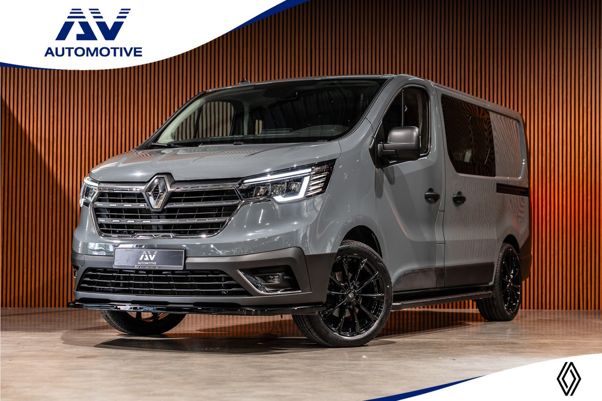 Renault Trafic 2.0 dCi 150 PK DC | Dubbel cabine | 6-Zitter | L+R Schuifdeur | Camera | Trekhaak | CarPlay | Navigatie | Nieuwe APK