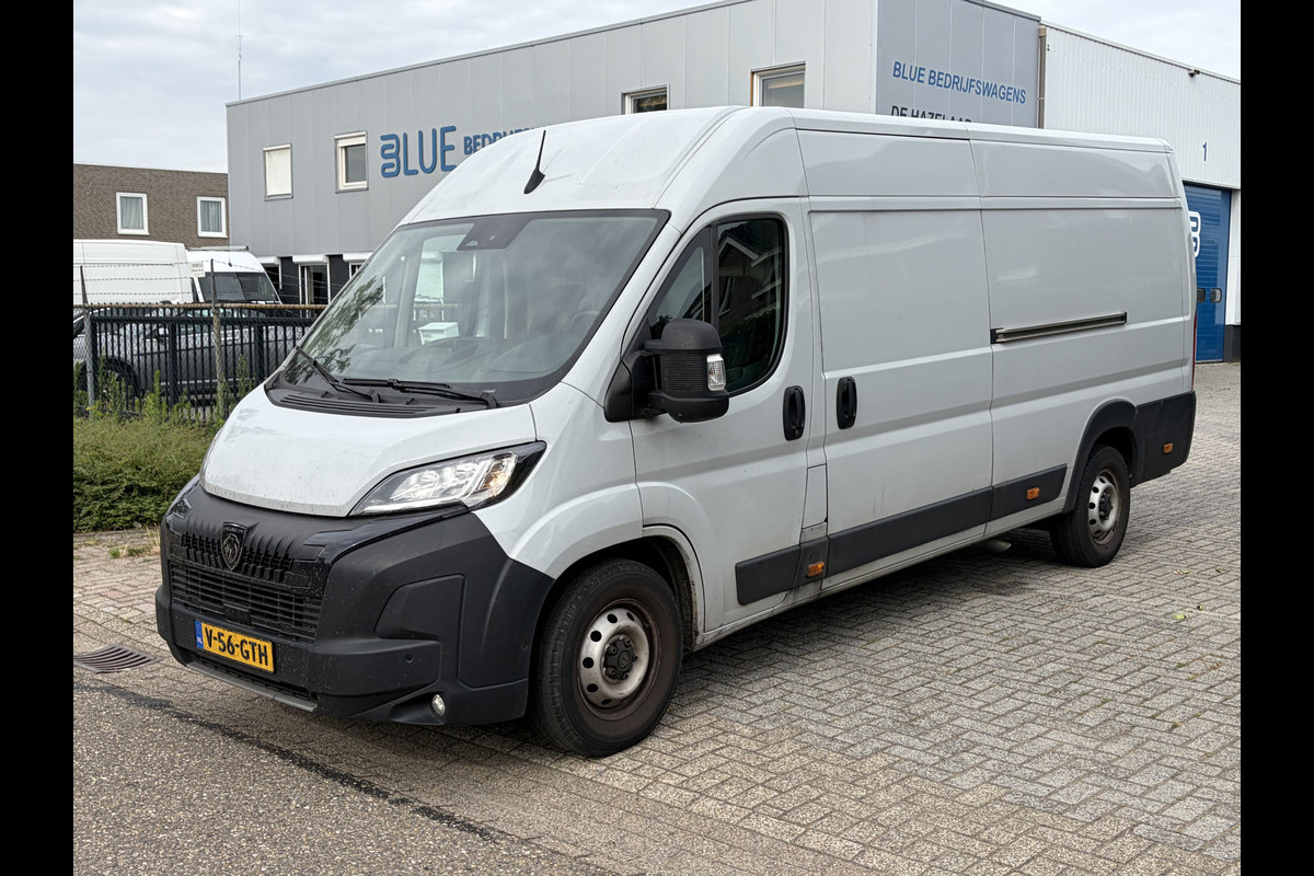 Peugeot Boxer 2.2 BlueHDi 180PK Euro6 L4H2 3.5t Zwaar ✓ 3-zits ✓ Trekhaak 3.000 KG ✓ dubbele schuifdeur