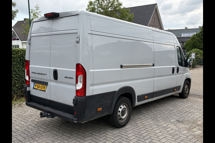 Peugeot Boxer 2.2 BlueHDi 180PK Euro6 L4H2 3.5t Zwaar ✓ 3-zits ✓ Trekhaak 3.000 KG ✓ dubbele schuifdeur