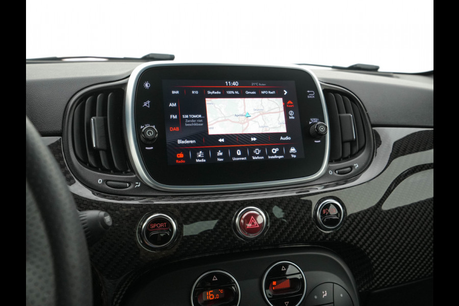 Fiat 500 1.4 T-Jet Abarth Competizione 70th Anniversary (INCL.BTW) Aut. *AKRAPOVIC | RECARO-SPORTSEATS | XENON | CARBON | SHIFTPADDLES | DIGI-COCKPIT | DAB+ | ECC | PDC | CRUISE | 17''ALU*