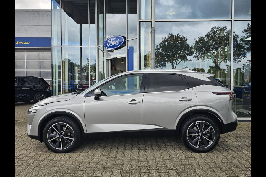Nissan QASHQAI 1.3 MHEV Xtronic Tekna Zéér luxe | 1ste eigenaar | Dealeronderhouden | Full led | Virtual cockpit | Adaptive cruise | Head-up protectie | Elek. bedienbare achterklep etc.