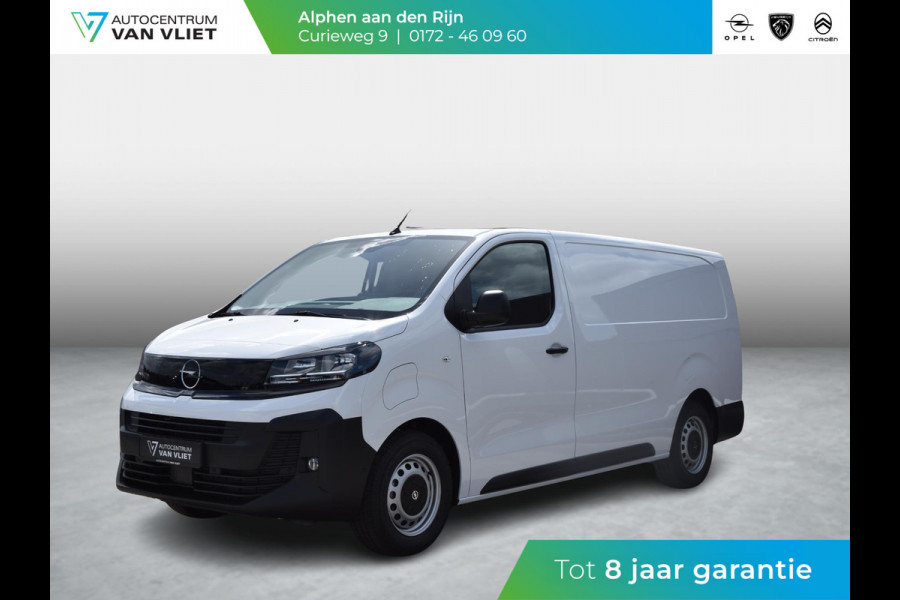 Opel Vivaro Electric L3 75 kWh | tot 8 jaar garantie | laadruimtebetimmering | Dodehoek detectie | navi incl. Apple Carplay | camera | parkeersensoren voor & achter | Comfort scheidingswand | rijklaarprijs |