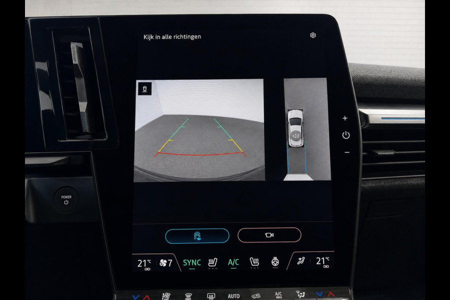 Renault Mégane E-Tech EV60 Techno Navigatie Apple Carplay Android Auto 360 camera Parkeerhulp Adaptive Cruise Control Stoel- en stuurverwarming Dodehoekassistent Full Led Climate Control