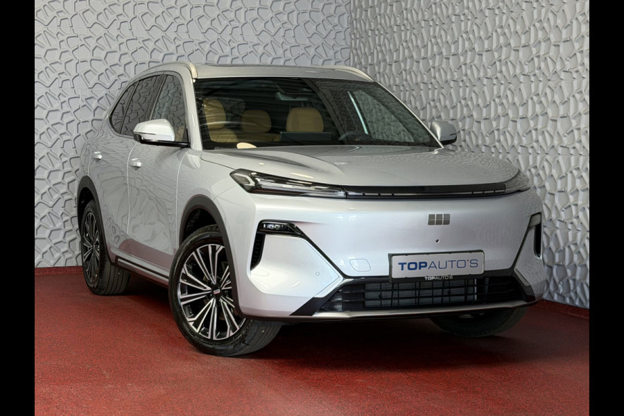GEELY Starray EM-i 1.5 MAX+ PHEV LONG RANGE BRUIN LEER 29,8 KWH | 136km WLTP | PANORAMADAK | MASSAGE /STOEL/VERW/KOELING