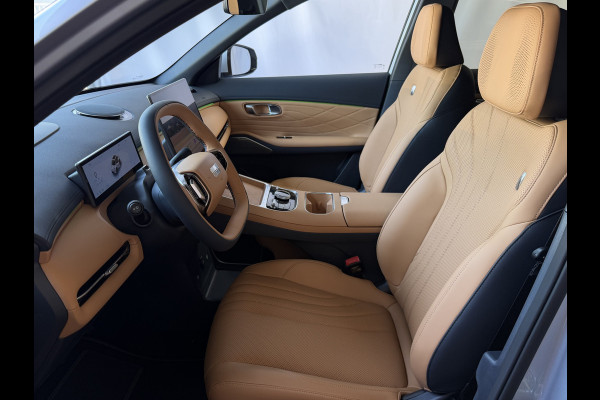GEELY Starray EM-i 1.5 MAX+ PHEV LONG RANGE BRUIN LEER 29,8 KWH | 136km WLTP | PANORAMADAK | MASSAGE /STOEL/VERW/KOELING