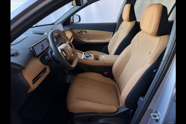 GEELY Starray EM-i 1.5 MAX+ PHEV LONG RANGE BRUIN LEER 29,8 KWH | 136km WLTP | PANORAMADAK | MASSAGE /STOEL/VERW/KOELING