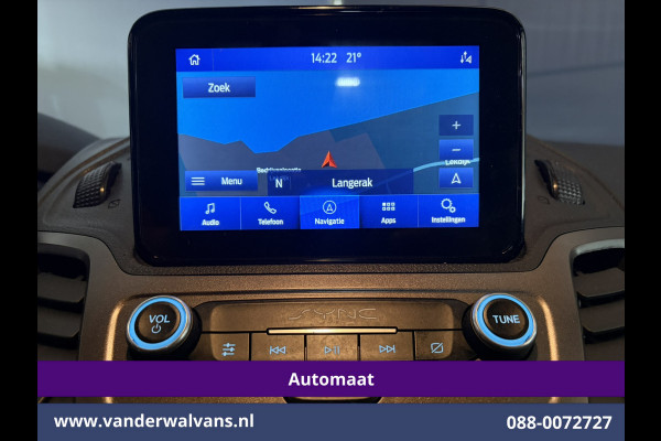 Ford Transit Connect 1.5 EcoBlue 120pk Automaat L2H1 Inrichting Euro6 Airco | Navigatie | Camera | LM velgen | Apple Carplay Android Auto, Cruisecontrol, Trekhaak, Verwarmde voorruit, Stoelverwarming, Parkeersensoren