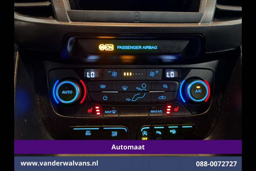 Ford Transit Connect 1.5 EcoBlue 120pk Automaat L2H1 Inrichting Euro6 Airco | Navigatie | Camera | LM velgen | Apple Carplay Android Auto, Cruisecontrol, Trekhaak, Verwarmde voorruit, Stoelverwarming, Parkeersensoren