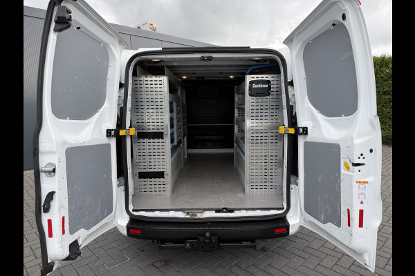 Ford Transit Custom 2.0 TDCI / L2H1 / 1e EIG. / SORTIMO INRICHTING / TREKHAAK / CRUISE / 3-ZITS / 2800 KG AHG