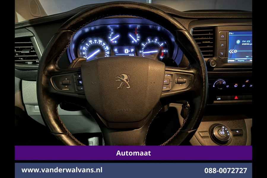 Peugeot Expert 2.0 BlueHDI 123pk Automaat L2H1 Euro6 Airco | Apple Carplay | Camera | Cruisecontrol | LM velgen Stoelverwarming, Android Auto, Parkeersensoren, Sidebars, Bijrijdersbank