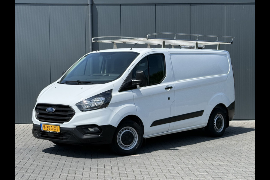 Ford Transit Custom 2.0 TDCI / L1H1 / 1e EIG. / 40.176 KM! / TREKHAAK / IMPERIAAL / INRICHTING / AIRCO / 3-ZITS
