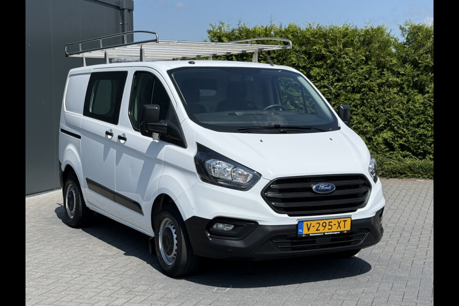 Ford Transit Custom 2.0 TDCI / L1H1 / 1e EIG. / 40.176 KM! / TREKHAAK / IMPERIAAL / INRICHTING / AIRCO / 3-ZITS