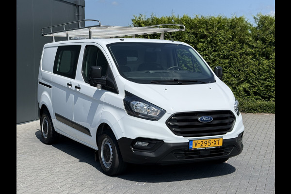 Ford Transit Custom 2.0 TDCI / L1H1 / 1e EIG. / 40.176 KM! / TREKHAAK / IMPERIAAL / INRICHTING / AIRCO / 3-ZITS