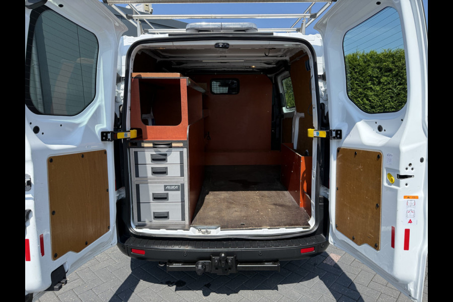 Ford Transit Custom 2.0 TDCI / L1H1 / 1e EIG. / 40.176 KM! / TREKHAAK / IMPERIAAL / INRICHTING / AIRCO / 3-ZITS